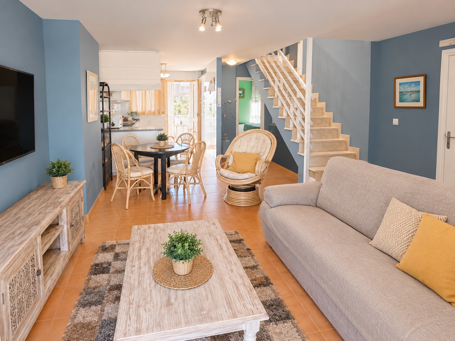 Appartement en duplex avec vue sur la mer à Las Marinas, Dénia
